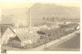 Brand in der Pomonafabrik - Villach - alte historische Fotos Ansichten Bilder Aufnahmen Ansichtskarten 