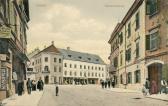 Villach Bahnhofstrasse mit Hotel Mosser - alte historische Fotos Ansichten Bilder Aufnahmen Ansichtskarten 
