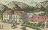 Unterbergen Hotel Post - alte historische Fotos Ansichten Bilder Aufnahmen Ansichtskarten 