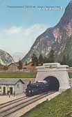 Tauerntunnel - Nordportal - alte historische Fotos Ansichten Bilder Aufnahmen Ansichtskarten 