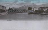 Villach Draubrücke - Mondscheinkarte  - alte historische Fotos Ansichten Bilder Aufnahmen Ansichtskarten 