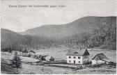 Flattnitz - Ansicht gegen Süden mit Forsthaus - alte historische Fotos Ansichten Bilder Aufnahmen Ansichtskarten 