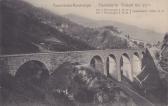 Tauernbahn Nordrampe, Hundsdorfer-Viadukt Km. 23,6 - alte historische Fotos Ansichten Bilder Aufnahmen Ansichtskarten 