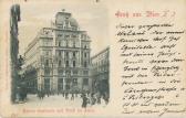 Palais Equitable - Stock im Eisen Platz - alte historische Fotos Ansichten Bilder Aufnahmen Ansichtskarten 