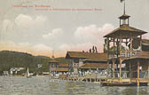 Pörtschach - Badeanstalt des Etablissement Werzer - alte historische Fotos Ansichten Bilder Aufnahmen Ansichtskarten 