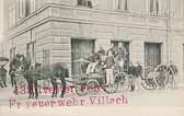 Villacher Feuerwehr - alte historische Fotos Ansichten Bilder Aufnahmen Ansichtskarten 