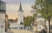 Gumpoldskirchen - Rathaus - alte historische Fotos Ansichten Bilder Aufnahmen Ansichtskarten 