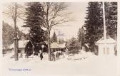 Wurzenpass Winteransicht - alte historische Fotos Ansichten Bilder Aufnahmen Ansichtskarten 