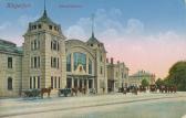 Klagenfurt - Bahnhof  - alte historische Fotos Ansichten Bilder Aufnahmen Ansichtskarten 