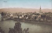 Villach, Stadtansicht mit Draubrücke - alte historische Fotos Ansichten Bilder Aufnahmen Ansichtskarten 