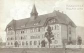 Die Volksschule in Lind, um 1910 - alte historische Fotos Ansichten Bilder Aufnahmen Ansichtskarten 