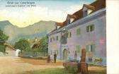 Unterbergen Josef Janz´s Gasthof zur Post - alte historische Fotos Ansichten Bilder Aufnahmen Ansichtskarten 