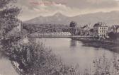 Villach, Draubrücke - alte historische Fotos Ansichten Bilder Aufnahmen Ansichtskarten 