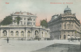 Albrechtsbrunnen mit Philipphof - alte historische Fotos Ansichten Bilder Aufnahmen Ansichtskarten 