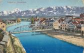Villach - Draubrücke  - alte historische Fotos Ansichten Bilder Aufnahmen Ansichtskarten 