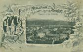 Klagenfurt Neujahrskarte, Blick auf die Karawanken - alte historische Fotos Ansichten Bilder Aufnahmen Ansichtskarten 