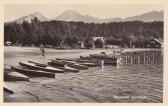 Faakersee, Sandbank Bootsvermietung - alte historische Fotos Ansichten Bilder Aufnahmen Ansichtskarten 