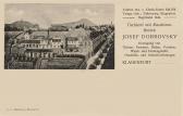 Klagenfurt, Tischlerei von Josef Dobrovsky - alte historische Fotos Ansichten Bilder Aufnahmen Ansichtskarten 