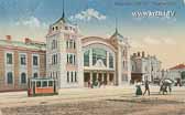 Bahnhof - alte historische Fotos Ansichten Bilder Aufnahmen Ansichtskarten 