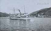 Ossiach mit Dampfer Landskron - alte historische Fotos Ansichten Bilder Aufnahmen Ansichtskarten 