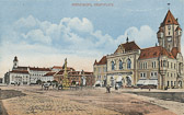 Hauptplatz - Korneuburg - alte historische Fotos Ansichten Bilder Aufnahmen Ansichtskarten 