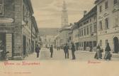 Klagenfurt Domgasse - alte historische Fotos Ansichten Bilder Aufnahmen Ansichtskarten 
