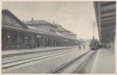Villach Hauptbahnhof - alte historische Fotos Ansichten Bilder Aufnahmen Ansichtskarten 