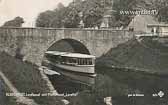 Lendkanal mit Motorboot Loretto - alte historische Fotos Ansichten Bilder Aufnahmen Ansichtskarten 