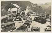 Autoverkehr beim Glocknerhaus - alte historische Fotos Ansichten Bilder Aufnahmen Ansichtskarten 