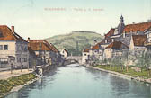 Wolfsberg - Partie an der Lavant - alte historische Fotos Ansichten Bilder Aufnahmen Ansichtskarten 