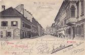 Klagenfurt Burggasse - alte historische Fotos Ansichten Bilder Aufnahmen Ansichtskarten 