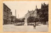 Der Hans-Gasser-Platz, um 1910 - alte historische Fotos Ansichten Bilder Aufnahmen Ansichtskarten 