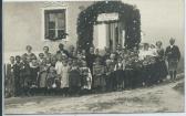 Neumarkt - Willkommen für Pfarrer P. Benno Glatzl - Steiermark - alte historische Fotos Ansichten Bilder Aufnahmen Ansichtskarten 
