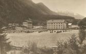 Bahnhof + Gasthaus Mittewald - Tirol - alte historische Fotos Ansichten Bilder Aufnahmen Ansichtskarten 