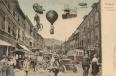 Villach, Hauptplatz in der Zukunft - Villach - alte historische Fotos Ansichten Bilder Aufnahmen Ansichtskarten 