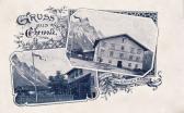 2 Bild Litho Karte - Ehrwald in Tirol - Tirol - alte historische Fotos Ansichten Bilder Aufnahmen Ansichtskarten 