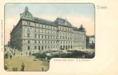 Triest, K.k. Postamt - Italien - alte historische Fotos Ansichten Bilder Aufnahmen Ansichtskarten 
