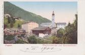 Maria Luggau, Wallfahrtskirche mit Servitenkloster - Kärnten - alte historische Fotos Ansichten Bilder Aufnahmen Ansichtskarten 