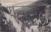 Strengen, Arlbergbahn-Trisana Brücke - Landeck - alte historische Fotos Ansichten Bilder Aufnahmen Ansichtskarten 