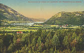Vom  Oswaldiberg Richtung Ossiachersee - Annenheim - alte historische Fotos Ansichten Bilder Aufnahmen Ansichtskarten 