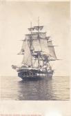 Segelschiff in der Adria - Slowenien - alte historische Fotos Ansichten Bilder Aufnahmen Ansichtskarten 