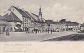 Marburg an der Drau, Hauptplatz - Slowenien - alte historische Fotos Ansichten Bilder Aufnahmen Ansichtskarten 