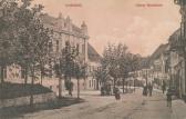 Gonobitz, Oberer Marktplatz - Slowenien - alte historische Fotos Ansichten Bilder Aufnahmen Ansichtskarten 
