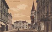 Cilli Bismarckplatz - Slowenien - alte historische Fotos Ansichten Bilder Aufnahmen Ansichtskarten 