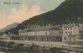 Wocheinerbahn, Assling Bahnhof - Slowenien - alte historische Fotos Ansichten Bilder Aufnahmen Ansichtskarten 