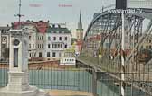 Villach Draubrücke - Draupromenade - alte historische Fotos Ansichten Bilder Aufnahmen Ansichtskarten 
