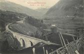 Tauernbahn Nordrampe, km. 23,8  - Salzburg - alte historische Fotos Ansichten Bilder Aufnahmen Ansichtskarten 