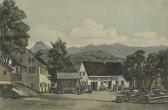 Seebach, Gutzelnigg's Gasthaus - Villach-Seebach-Wasenboden - alte historische Fotos Ansichten Bilder Aufnahmen Ansichtskarten 