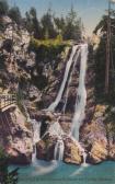 Tarvis, Wasserfall in der Schlitza-Schlucht - Tarvisio - alte historische Fotos Ansichten Bilder Aufnahmen Ansichtskarten 