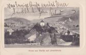 Gaillitz Eisenbahnbrücke und Blick auf Arnoldstein - Gailitz - alte historische Fotos Ansichten Bilder Aufnahmen Ansichtskarten 